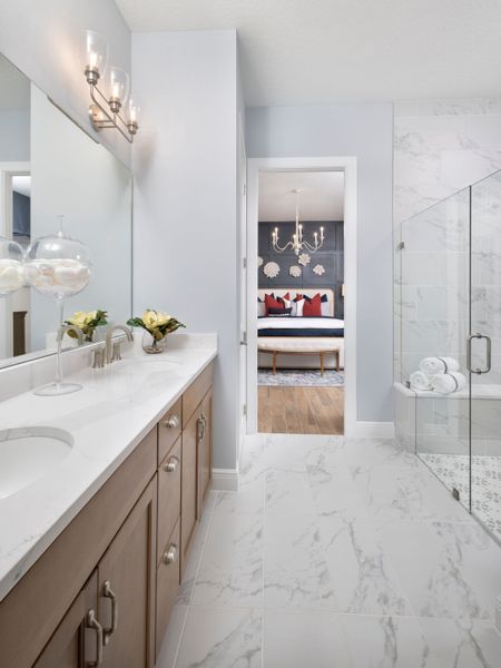 Representative furnished interior of a home built from the Crown by Mattamy Homes in Newfield, Palm City (Image 12).