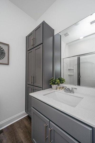 Furnished interior view inside a new home in , Charleston (Image 26).