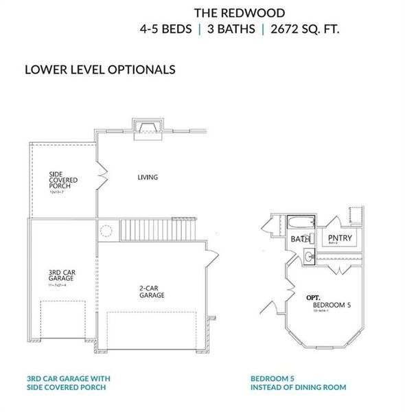 2D floor plan layout of this home in , Buford, GA (Image 6).