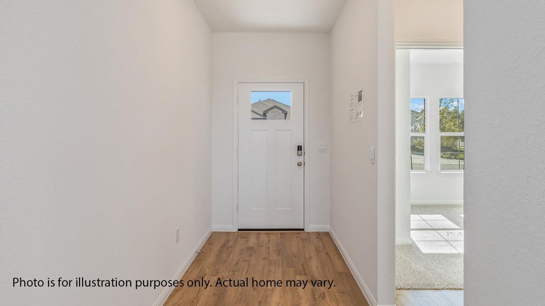 Spacious, unfurnished interior of a new home in Bar W Ranch, Leander (Image 10).