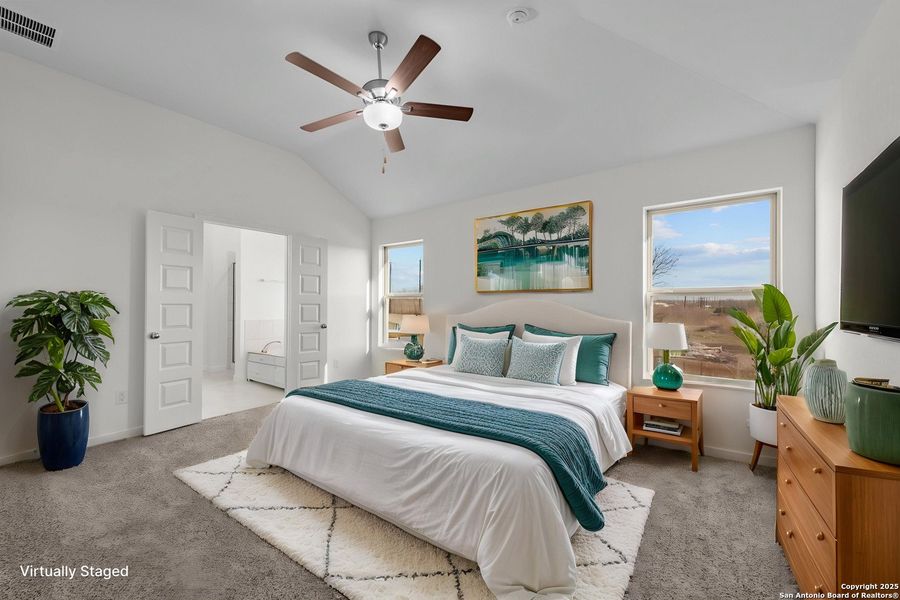 Furnished interior view inside a new home in Park Place, New Braunfels (Image 9). Furnished interior view inside a new home in Park Place, New Braunfels (Image 9).