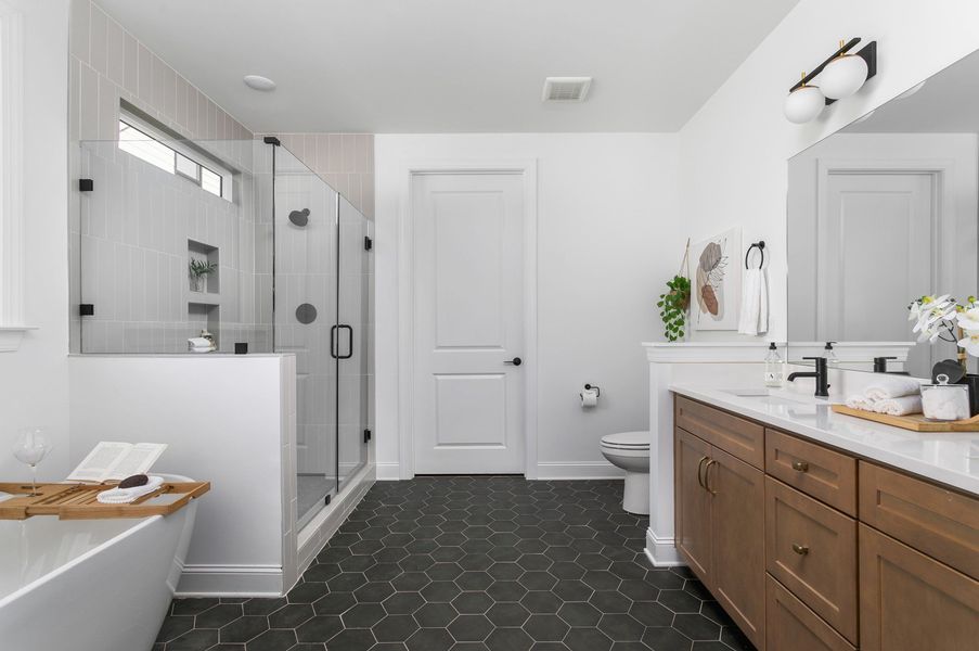 Representative furnished interior of a home built from the The Beckham by Greentech Homes LLC in The Thicket at Sedman Hills, Hixson (Image 25).