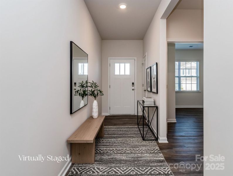 Virtually Staged-Foyer