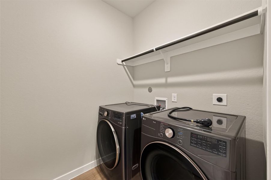Washer and Dryer Provided Washer and Dryer Provided