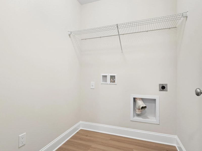Representative unfurnished interior of a home built from the The Asheville D by Davidson Homes LLC in Bailey Park, Fayetteville (Image 13). Representative unfurnished interior of a home built from the The Asheville D by Davidson Homes LLC in Bailey Park, Fayetteville (Image 13).