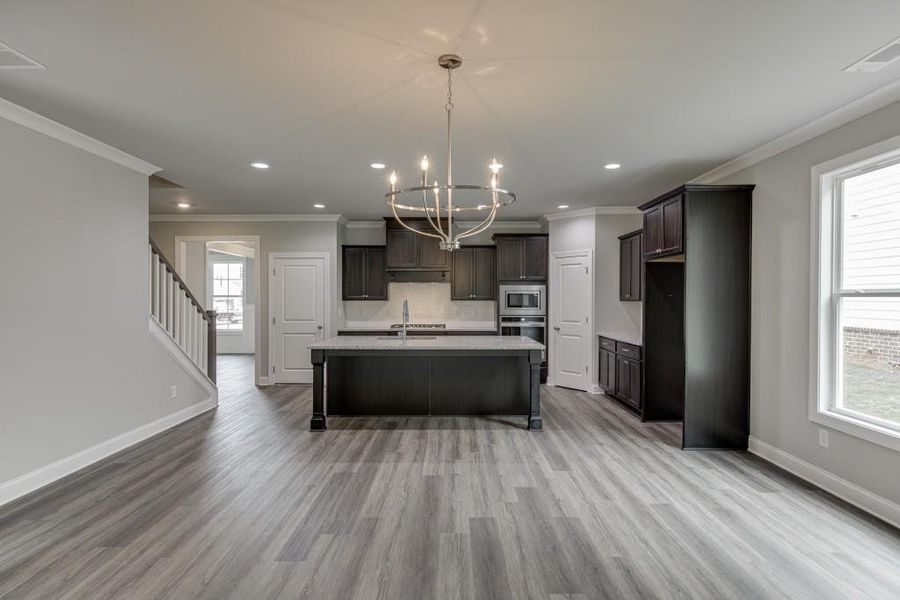 Furnished interior view inside a new home in Hemingway, Flowery Branch (Image 11).