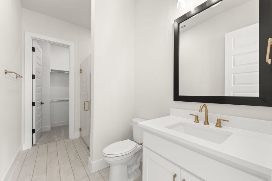 Furnished interior view inside a new home in StarView, Prosper (Image 6).
