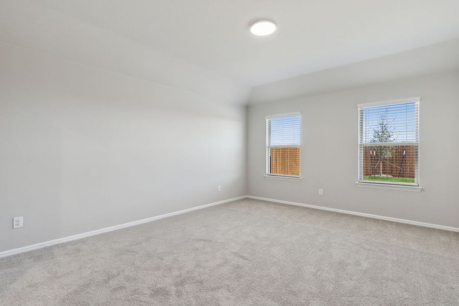 Primary Suite in the Harrison home plan by Trophy Signature Homes – REPRESENTATIVE PHOTO Primary Suite in the Harrison home plan by Trophy Signature Homes – REPRESENTATIVE PHOTO