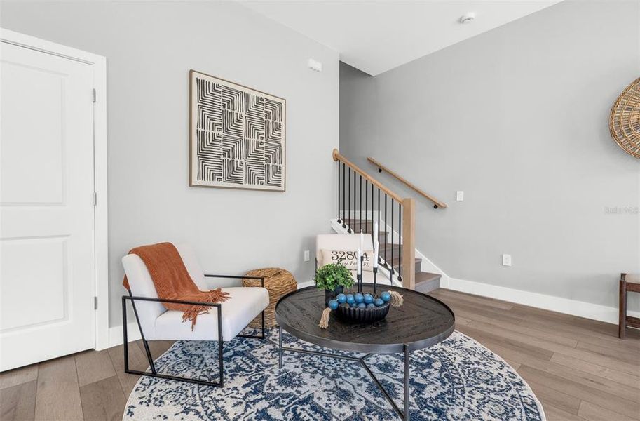 Furnished interior view inside a new home in , Orlando (Image 39).
