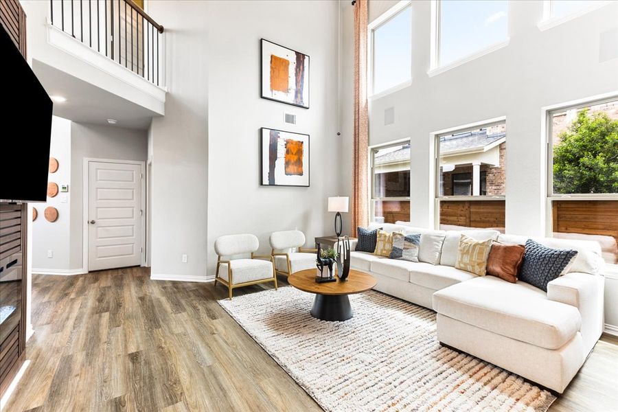 Furnished interior view inside a new home in Solterra Texas, Mesquite (Image 11).