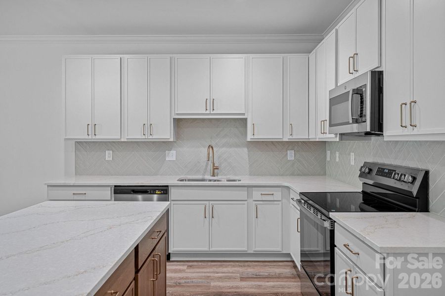 Furnished interior view inside a new home in , Charlotte (Image 7).