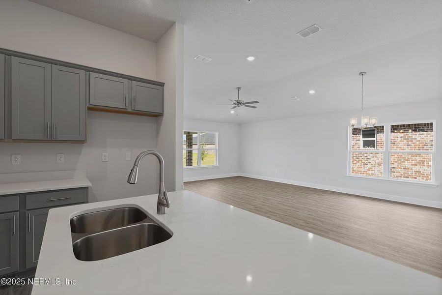 Furnished interior view inside a new home in Shadow Crest at Rolling Hills, Green Cove Springs (Image 9).