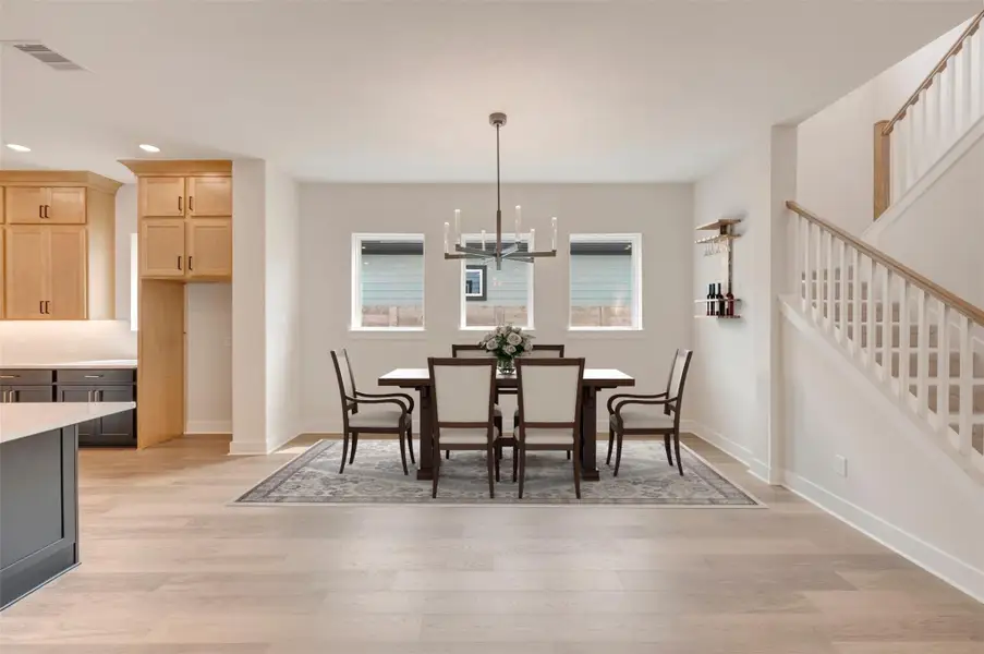 Virtually staged to give you the visual you need to see furniture placement and how the home can live.