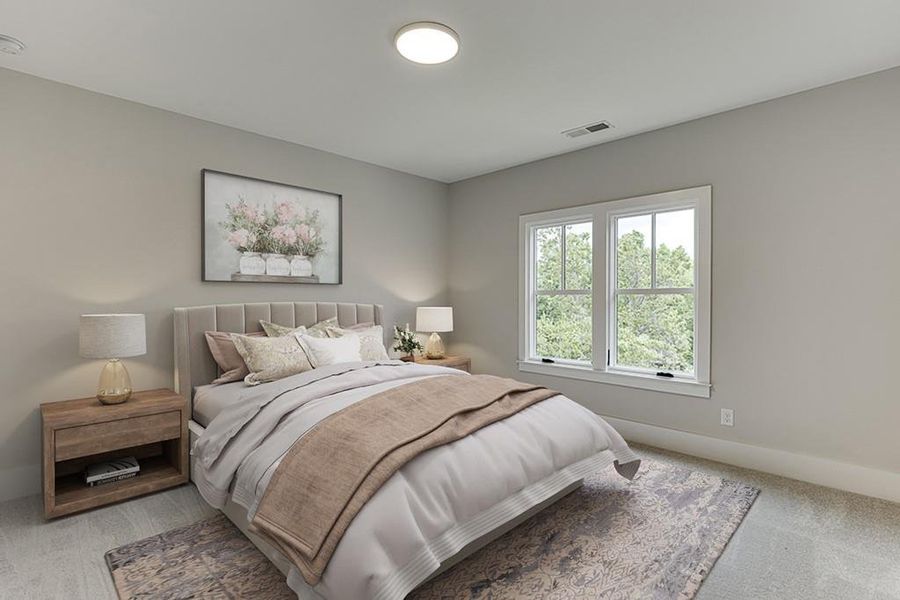 Furnished interior view inside a new home in , Cumming (Image 10).