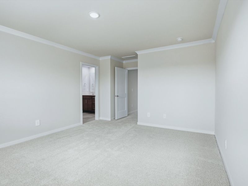 Spacious, unfurnished interior of a new home in Marshburn Landing - Bungalow Series, Wendell (Image 17).