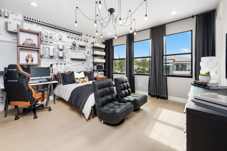 Representative furnished interior of a home built from the Samoa by GL Homes in Lotus Edge, Boca Raton (Image 20).