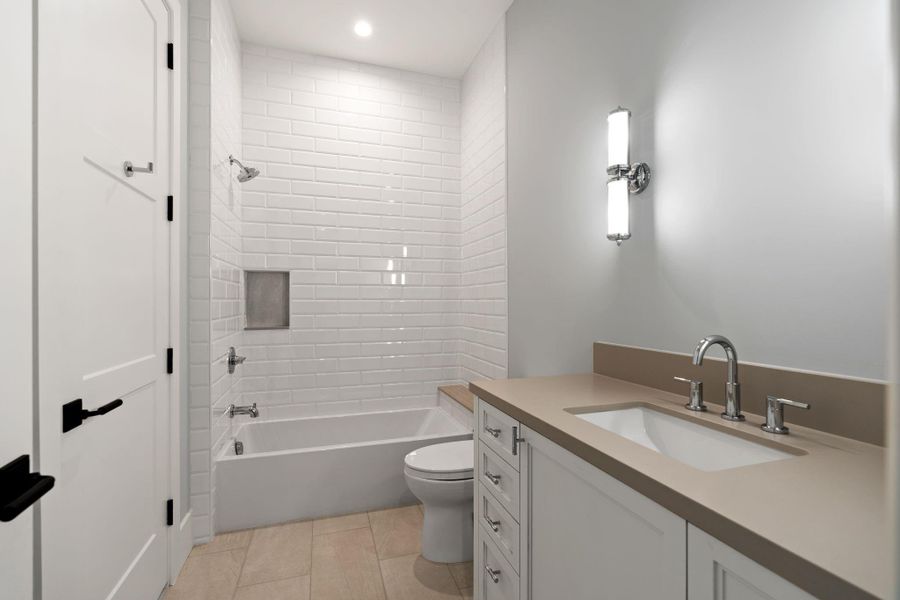 Furnished interior view inside a new home in , Houston (Image 28).