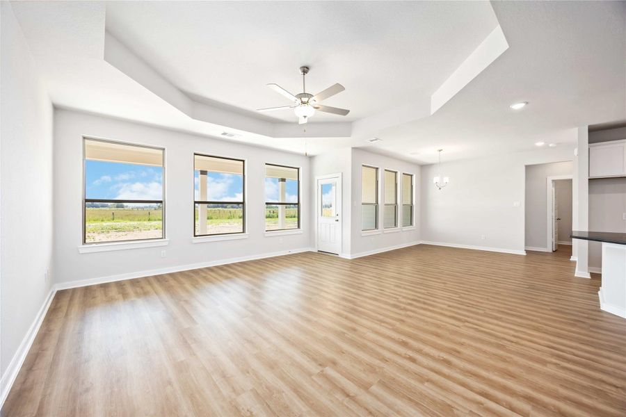 Spacious, unfurnished interior of a new home in Blue Heron Estates, Beasley (Image 22). Spacious, unfurnished interior of a new home in Blue Heron Estates, Beasley (Image 22).