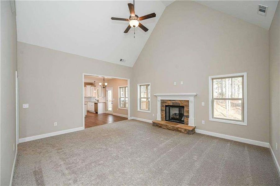 Spacious, unfurnished interior of a new home in , Douglasville (Image 29).