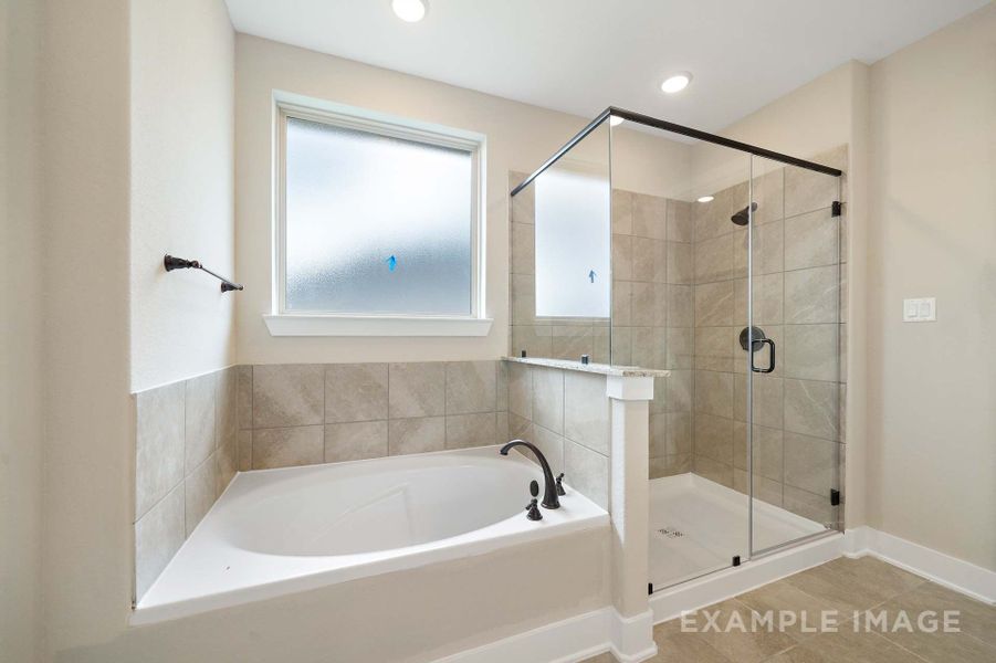 Representative furnished interior of a home built from the The Elizabeth by Davidson Homes LLC in Lago Mar, Texas City (Image 17).