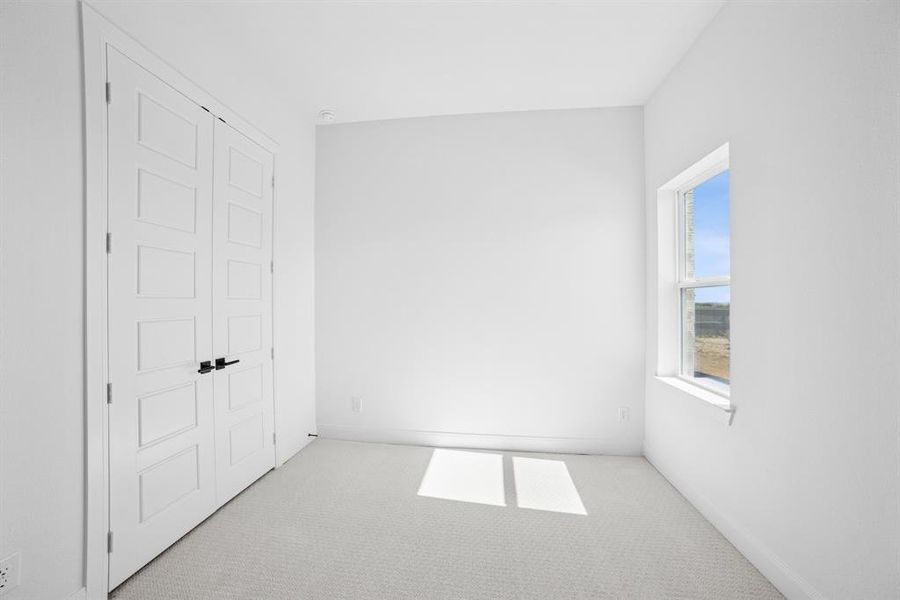 Spacious, unfurnished interior of a new home in Pecan Square - Gardens, Northlake (Image 16). Spacious, unfurnished interior of a new home in Pecan Square - Gardens, Northlake (Image 16).