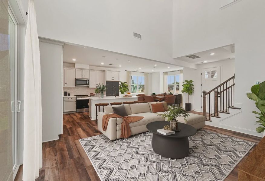 Virtually Staged Great Room - 6 of 20