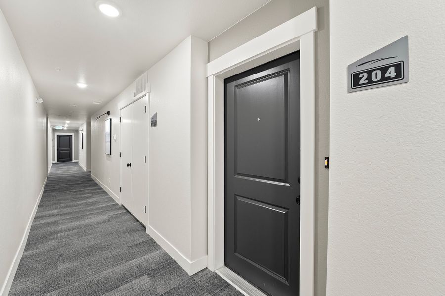 Spacious, unfurnished interior of a new home in The Lakes at Centerra, Loveland (Image 14).