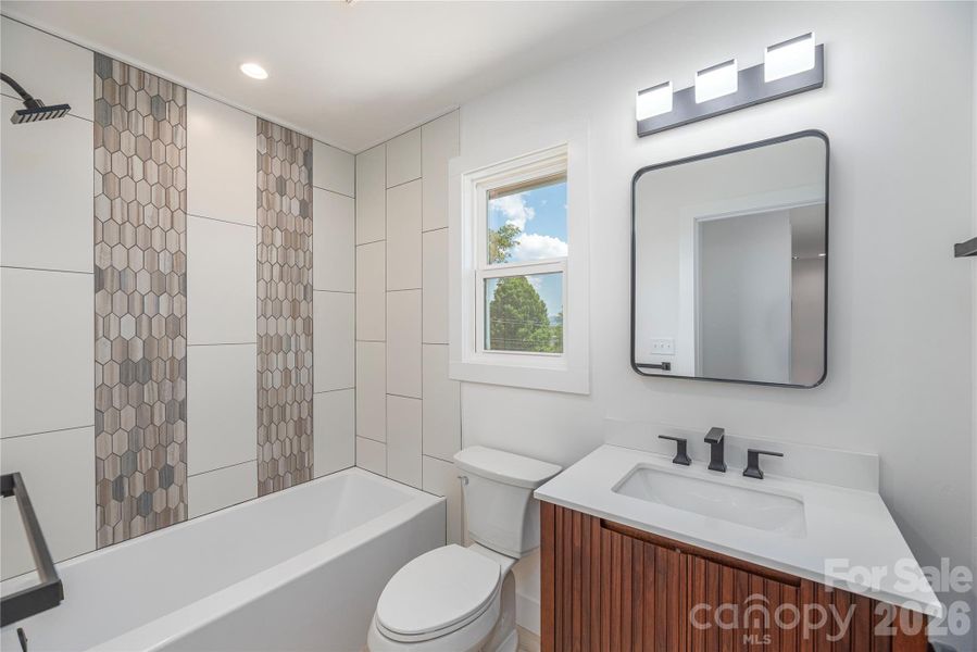 Furnished interior view inside a new home in , Candler (Image 9).