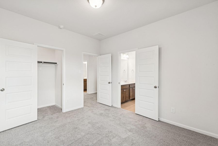 The Georgetown II- Bedroom 4. Home under construction, photo used for illustrative purposes only, colors and options will vary.