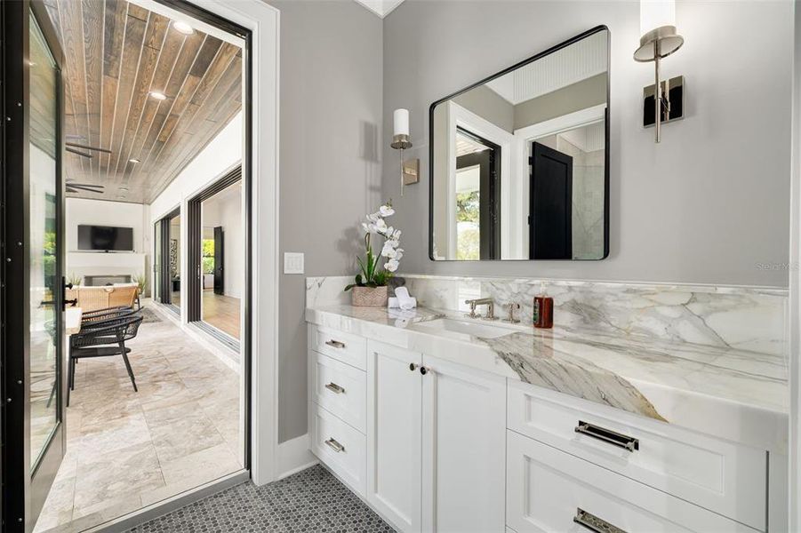 Furnished interior view inside a new home in , Belleair (Image 14).