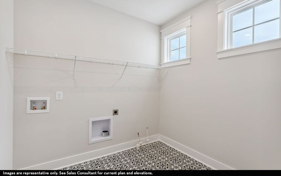 Spacious, unfurnished interior of a new home in Aden Woods, Nashville (Image 29).