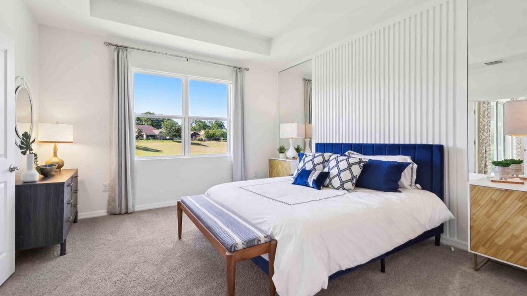 Representative furnished interior of a home built from the Siesta by D.R. Horton in Ocala Preserve, Ocala (Image 13).