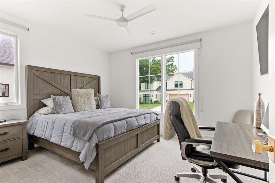 Furnished interior view inside a new home in , Dallas (Image 17).