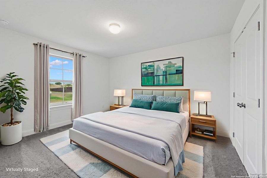 Furnished interior view inside a new home in Everly Estates, San Antonio (Image 5). Furnished interior view inside a new home in Everly Estates, San Antonio (Image 5).