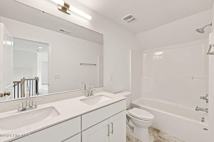 Furnished interior view inside a new home in Legacy Lakes, Aberdeen (Image 11).