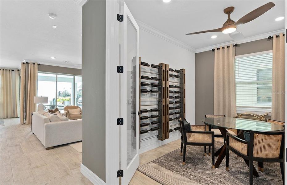 Model Home Design Only. Pictures and furnishings are for illustrative purposes only. Elevations, colors and options may vary. Furniture is for model home staging only.?