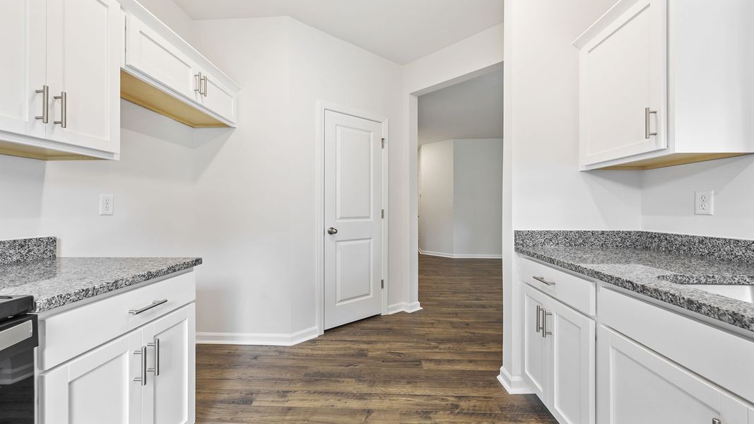 Furnished interior view inside a new home in Brookside Ridge Townhomes, Greer (Image 8).