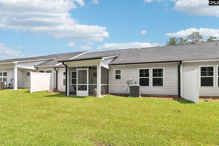 Exterior details and patio area of a home in Piney Woods Bluff, Columbia (Image 2).