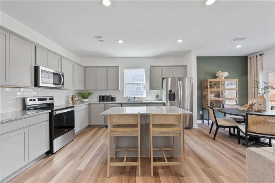 Furnished interior view inside a new home in Avery Ridge, Gainesville (Image 9).
