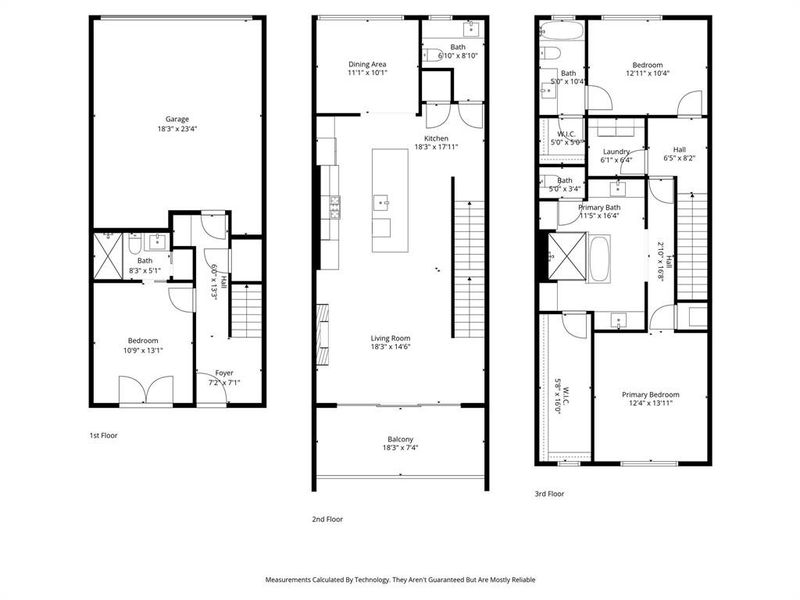 2D floor plan layout of this home in , Dallas, TX (Image 4).