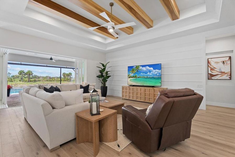 Furnished interior view inside a new home in Gran Place, Venice (Image 7).