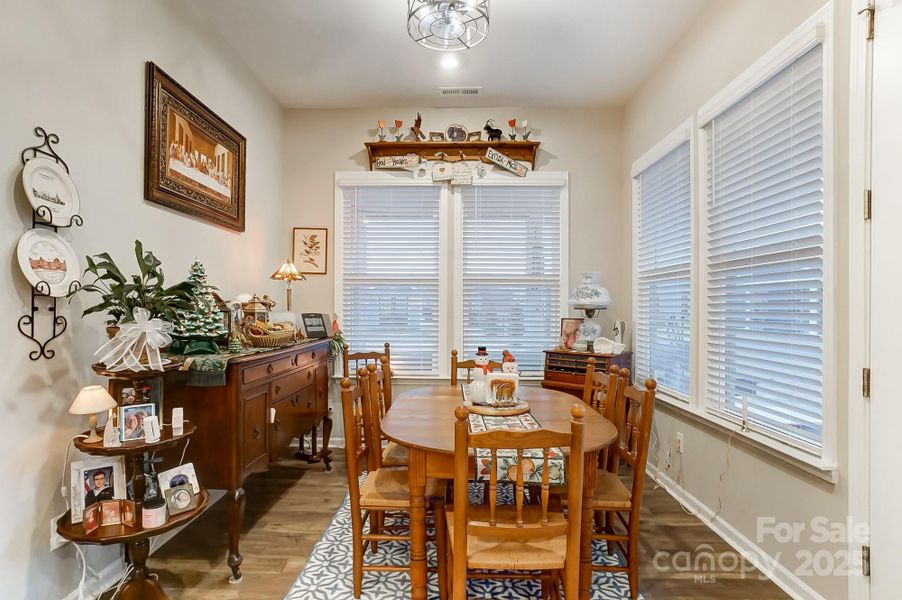 Furnished interior view inside a new home in Esplanade at Northgate, Indian Trail (Image 32).