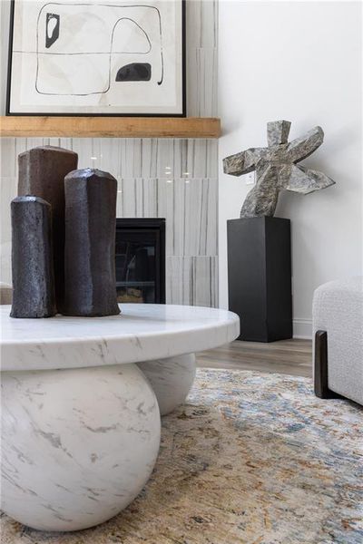 Close-up of interior finishes inside a home in Pickens Bluff, Hiram (Image 23).