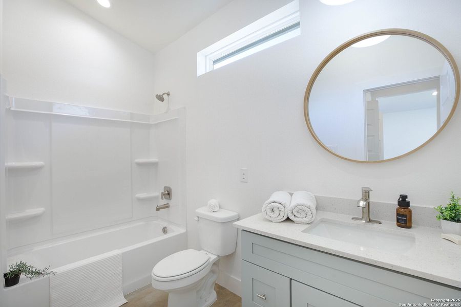 Furnished interior view inside a new home in , San Antonio (Image 8). Furnished interior view inside a new home in , San Antonio (Image 8).