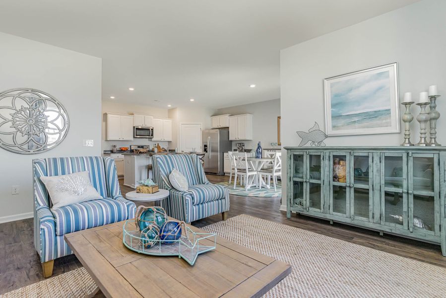 Representative furnished interior of a home built from the Cali by D.R. Horton in The Pines at New Hampstead, Savannah (Image 16). Representative furnished interior of a home built from the Cali by D.R. Horton in The Pines at New Hampstead, Savannah (Image 16).