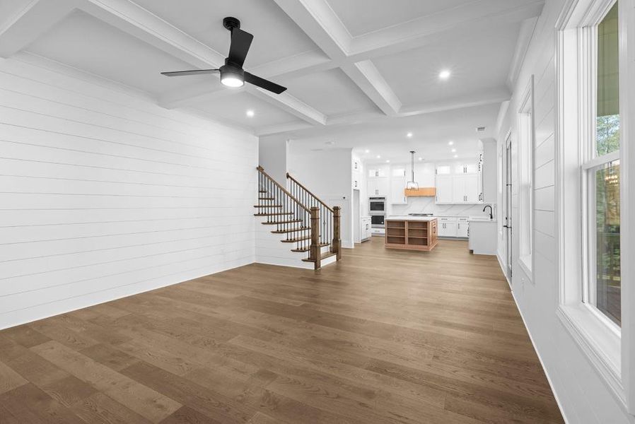 Spacious, unfurnished interior of a new home in Livingstone Park, Kennesaw (Image 17).