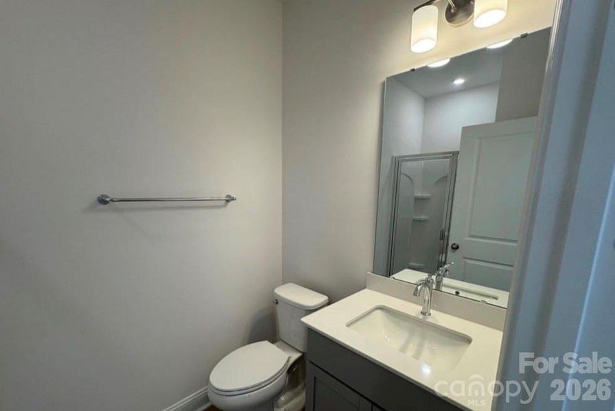 Furnished interior view inside a new home in Alexander Providence Townhomes, Charlotte (Image 11). Furnished interior view inside a new home in Alexander Providence Townhomes, Charlotte (Image 11).