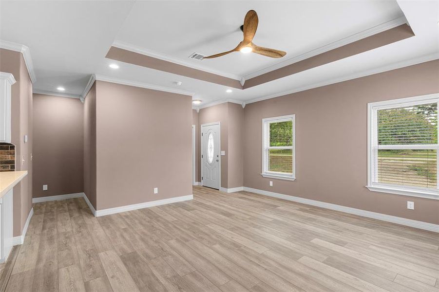 Spacious, unfurnished interior of a new home in , Corsicana (Image 29).