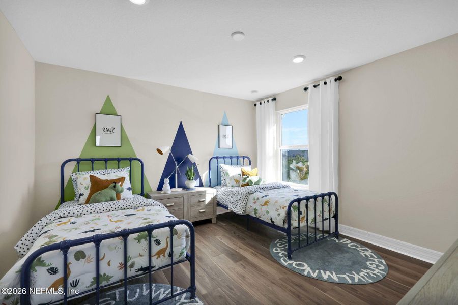 Furnished interior view inside a new home in Double Branch, Middleburg (Image 9).