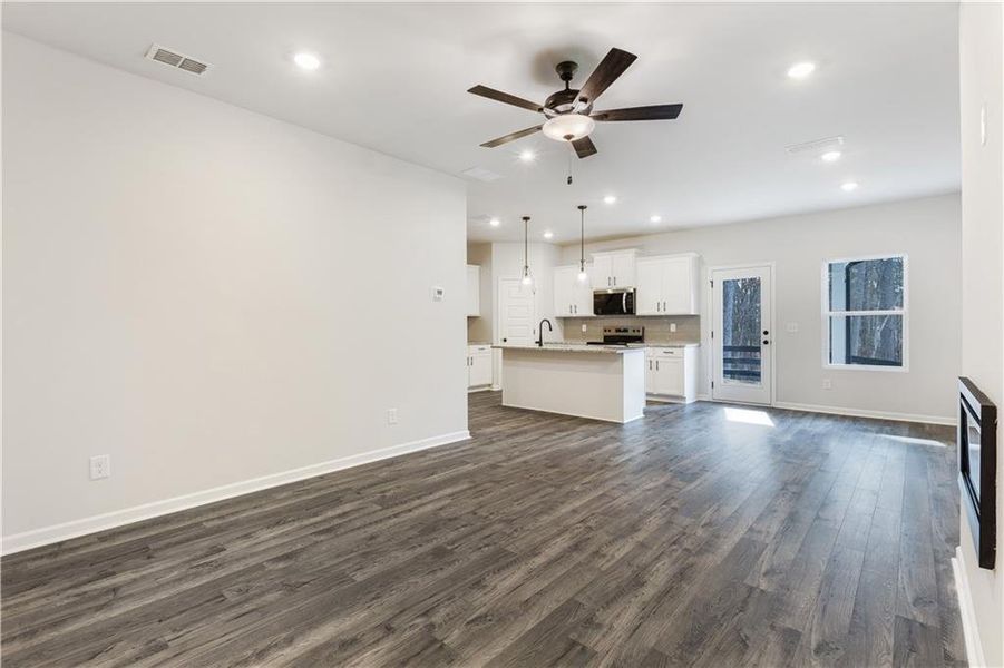 Spacious, unfurnished interior of a new home in , Conyers (Image 28). Spacious, unfurnished interior of a new home in , Conyers (Image 28).